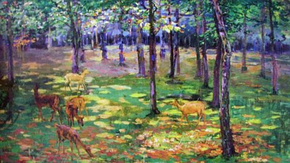 Bechyňská obora I (srnky), 1899 Bechyňská obora I (srnky), 1899