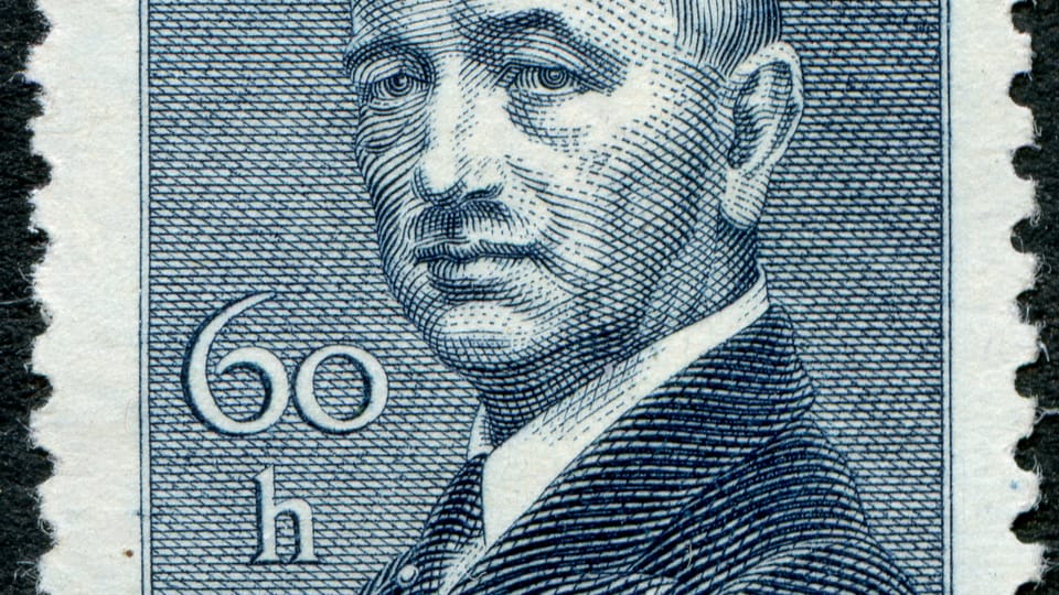 Edvard Beneš, foto: archiv Poštovního muzea Edvard Beneš, foto: archiv Poštovního muzea