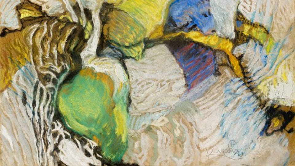 Bez názvu (Biomorfní kompozice), 1910-11 Bez názvu (Biomorfní kompozice), 1910-11