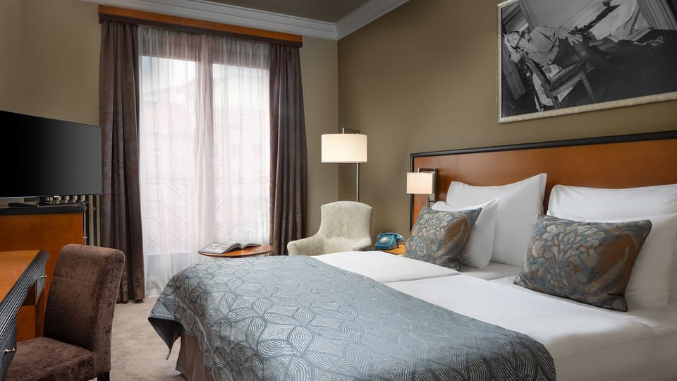 Standardní pokoj je velmi příjemný | Foto: Filip Obr, Hotel Jalta Standardní pokoj je velmi příjemný | Foto: Filip Obr, Hotel Jalta
