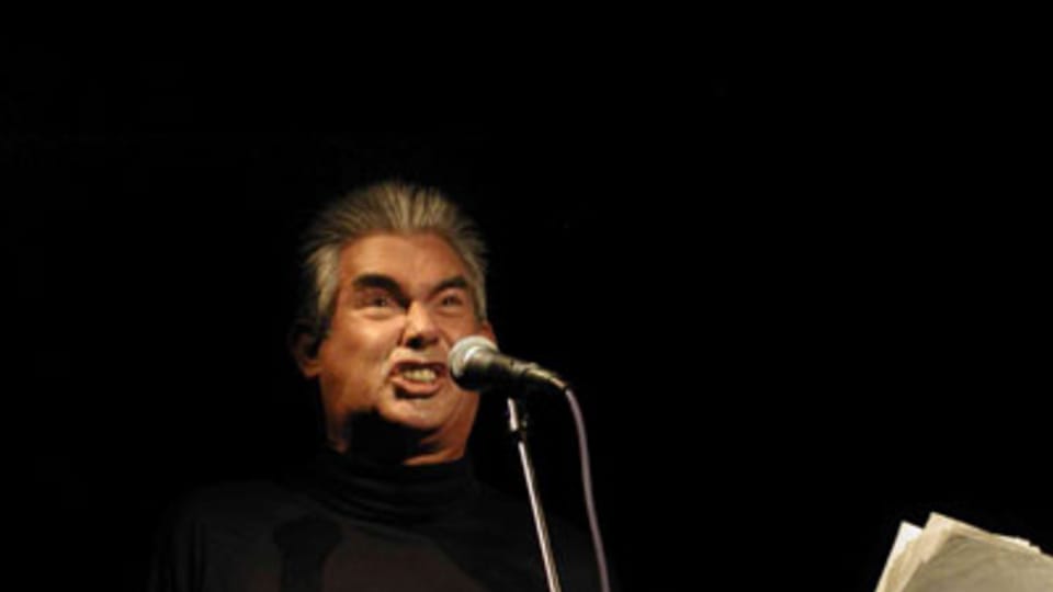Jaap Blonk, foto: Josefína Mošová Jaap Blonk, foto: Josefína Mošová