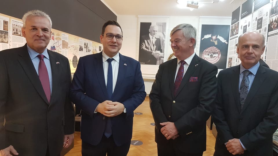 Zleva: Karel Kühnl a Jan Lipavský | Foto: Zdeňka Kuchyňová, Radio Prague International Zleva: Karel Kühnl a Jan Lipavský | Foto: Zdeňka Kuchyňová, Radio Prague International