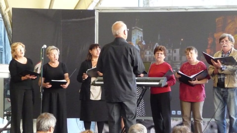 Na Dni české národnostní menšiny ve Lvově vystoupil i sbor Camera Chabra, foto: Milena Štráfeldová / Archiv ČRo 7 Na Dni české národnostní menšiny ve Lvově vystoupil i sbor Camera Chabra, foto: Milena Štráfeldová / Archiv ČRo 7