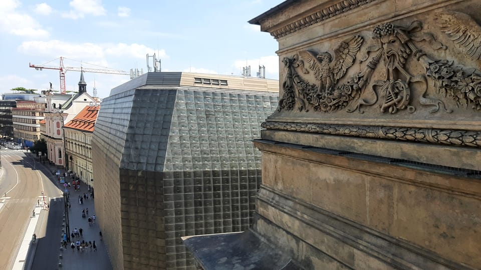 Vyhlídka z terasy Národního divadla, Národní třída | Foto: Lenka Žižková, Radio Prague International Vyhlídka z terasy Národního divadla, Národní třída | Foto: Lenka Žižková, Radio Prague International