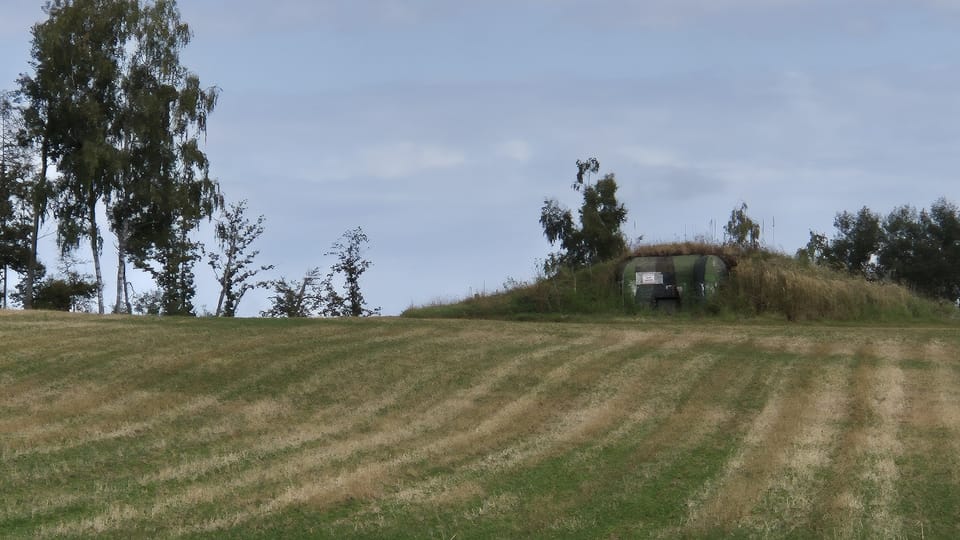 Většina pohraničních lehkých opevnění dokonale splývala s okolím | Foto: Petr Lukeš, Radio Prague International Většina pohraničních lehkých opevnění dokonale splývala s okolím | Foto: Petr Lukeš, Radio Prague International
