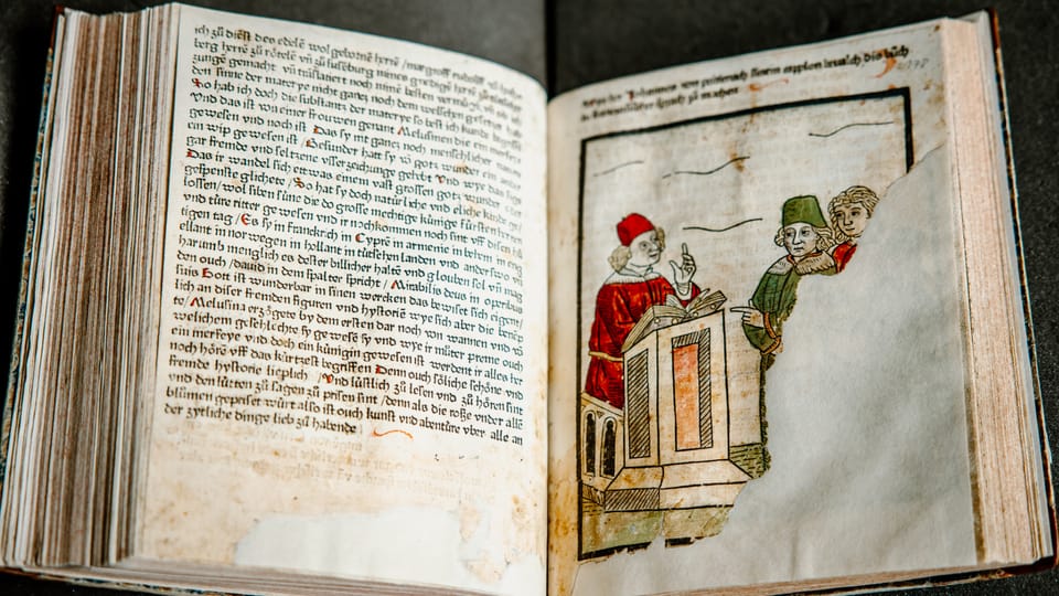 „Legenda o Meluzíně“ | Foto: Vědecká knihovna v Olomouci