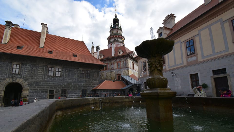 Kašna na nádvoří, foto: Ondřej Tomšů Kašna na nádvoří, foto: Ondřej Tomšů