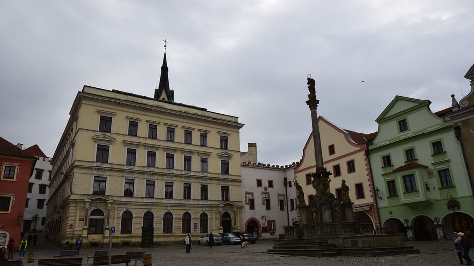 Náměstí s morovým sloupem, foto: Ondřej Tomšů Náměstí s morovým sloupem, foto: Ondřej Tomšů