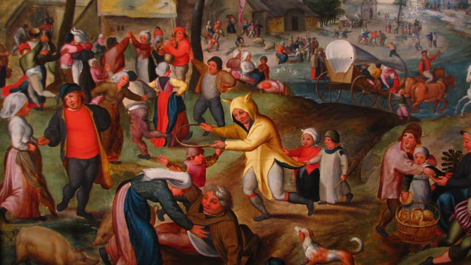 Maerten van Cleve, Posvícení na sv. Jiří Maerten van Cleve, Posvícení na sv. Jiří