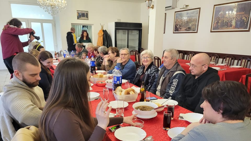 Krajanské posezení v Gaji po masopustním průvodu | Foto: Alena Havlová, Jan Haken Krajanské posezení v Gaji po masopustním průvodu | Foto: Alena Havlová, Jan Haken