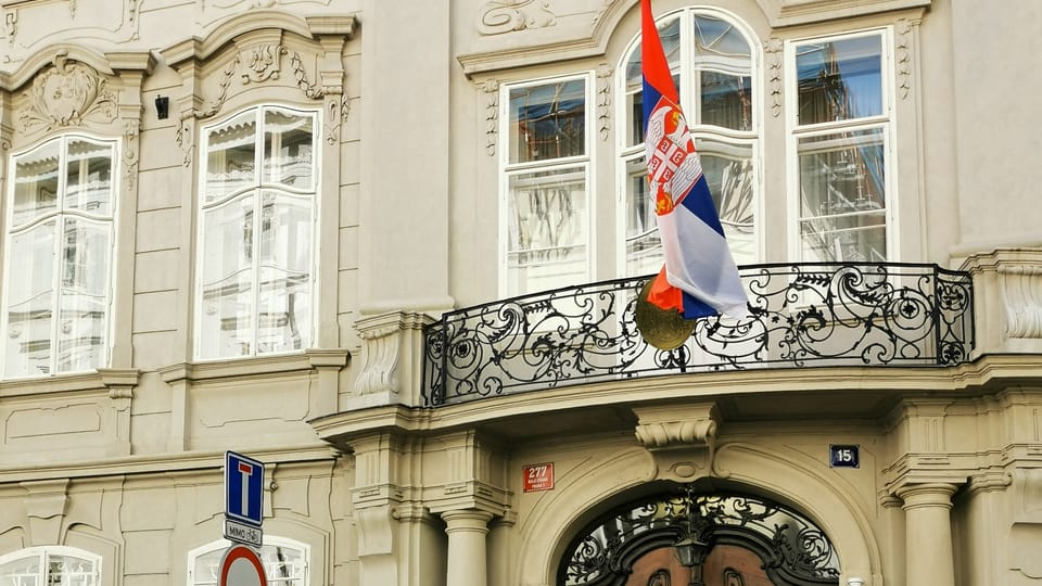 Dříve tu bylo jugoslávské velvyslanectví,  dnes jsou tu zastupitelské úřady Srbska a Bosny a Hercegoviny | Foto: Petr Lukeš,  Radio Prague International