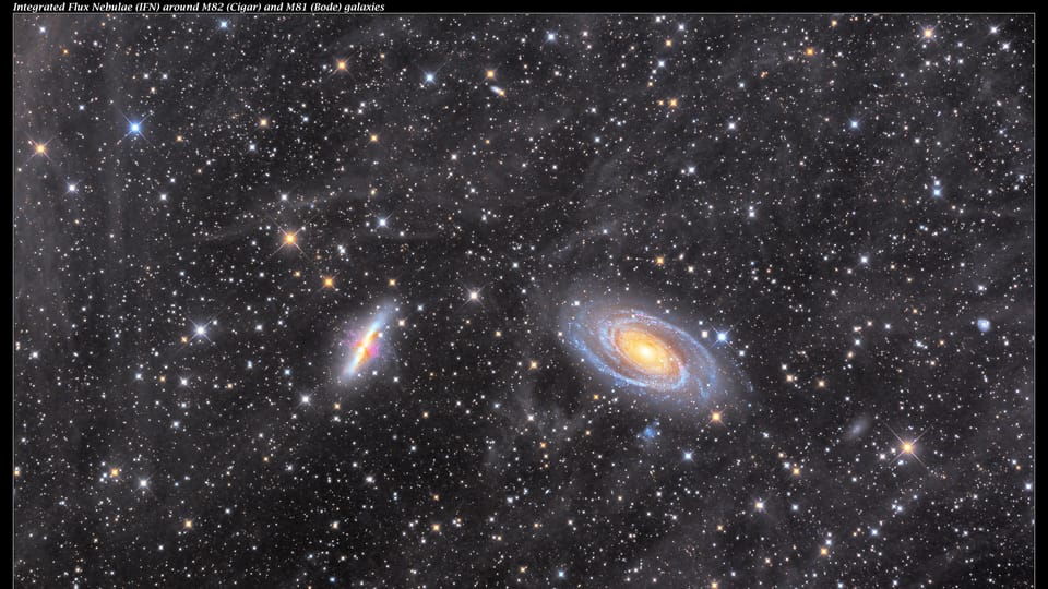 IFN v okolí M81 a M82  (2015) | Foto: Pavel Pech,  Česká astronomická společnost