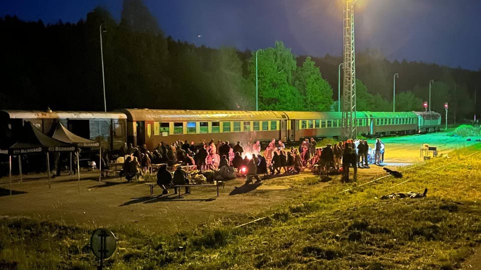 Zážitková jízda s piknikem na kolejích | Foto: Lukáš Beneš