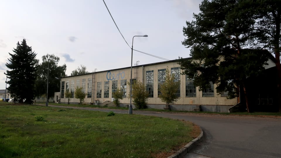 Letecká továrna Aero ve Kbelích | Foto: Štěpánka Budková, Radio Prague International Letecká továrna Aero ve Kbelích | Foto: Štěpánka Budková, Radio Prague International