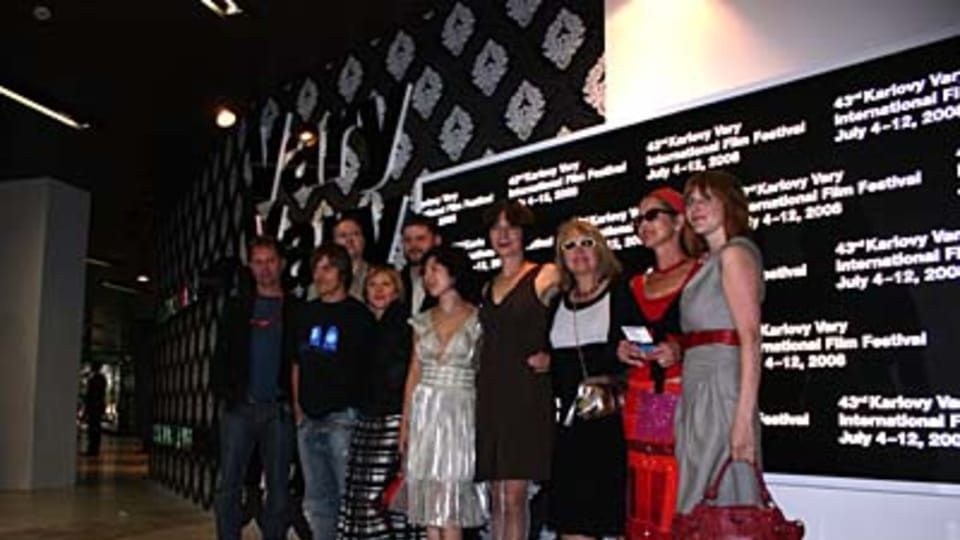 Představitelé filmu Děti noci, foto: Štěpánka Budková Představitelé filmu Děti noci, foto: Štěpánka Budková