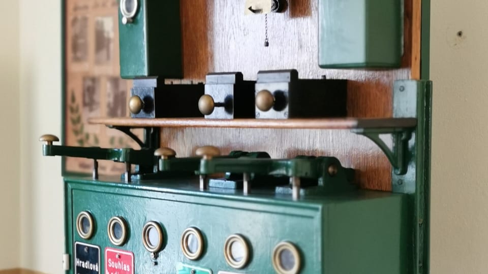 Původní hradlo jako z filmu Přednosta stanice | Foto: Petr Lukeš, Radio Prague International Původní hradlo jako z filmu Přednosta stanice | Foto: Petr Lukeš, Radio Prague International