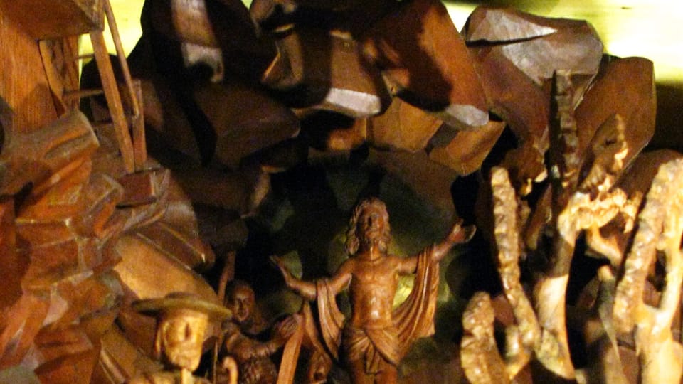 Proboštův betlém v Třebechovicích, foto: Barbora Němcová Proboštův betlém v Třebechovicích, foto: Barbora Němcová