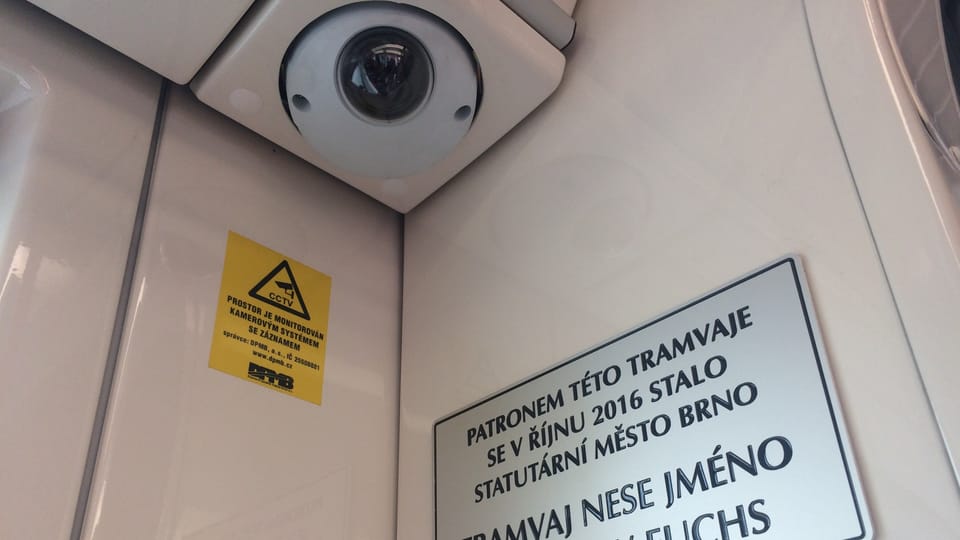 Brněnská tramvaj 13T nese jméno Bohuslava Fuchse | Foto: Tomáš Jelen,  Český rozhlas