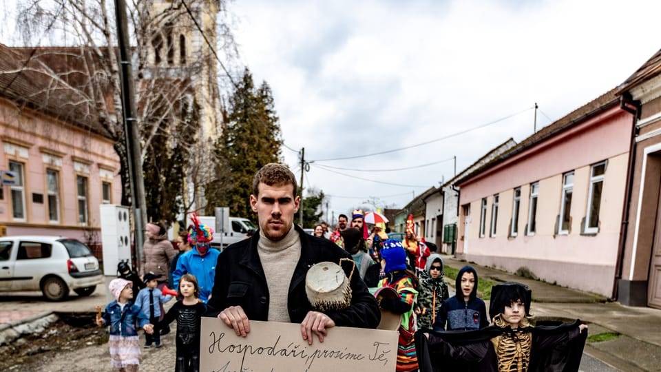 Masopustní průvod v Kruščici | Foto: Alena Havlová, Jan Haken Masopustní průvod v Kruščici | Foto: Alena Havlová, Jan Haken