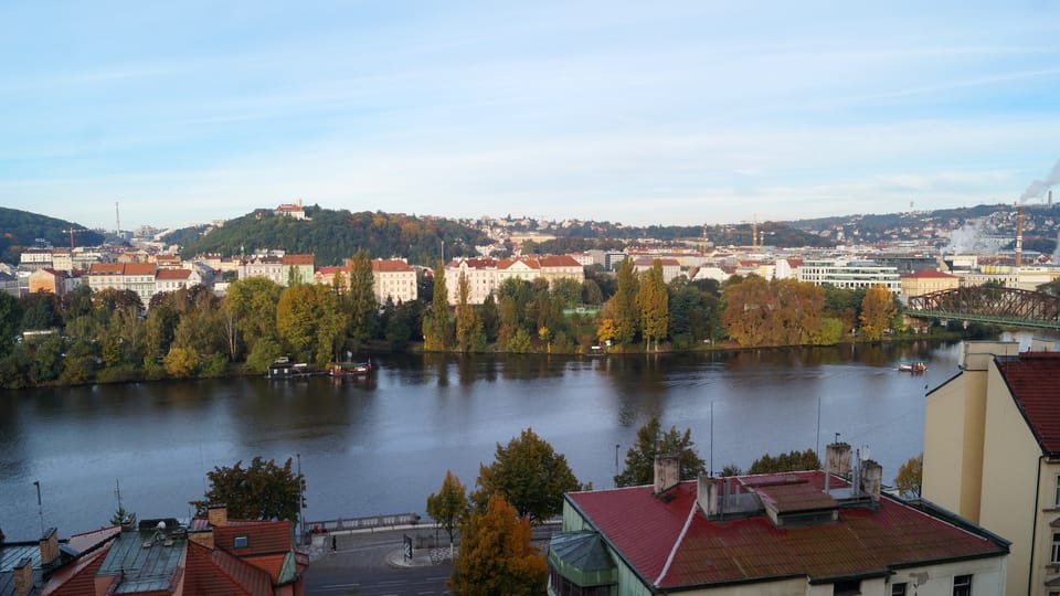 Vltava a Smíchov z Vyšehradu | Foto: Miloš Turek, Radio Prague International Vltava a Smíchov z Vyšehradu | Foto: Miloš Turek, Radio Prague International