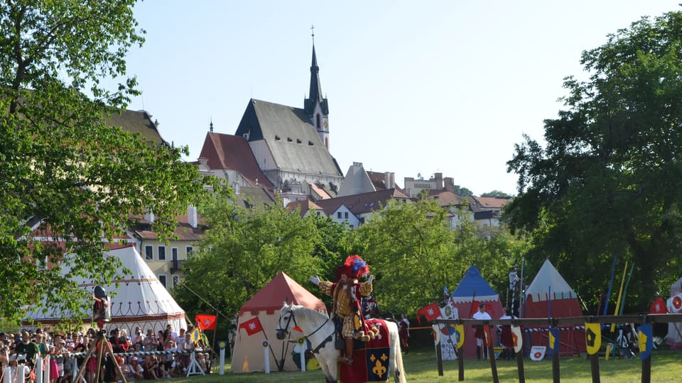 Slavnosti pětilisté růže v Českém Krumlově | Foto: Jaroslav Mach, Radio Prague International Slavnosti pětilisté růže v Českém Krumlově | Foto: Jaroslav Mach, Radio Prague International