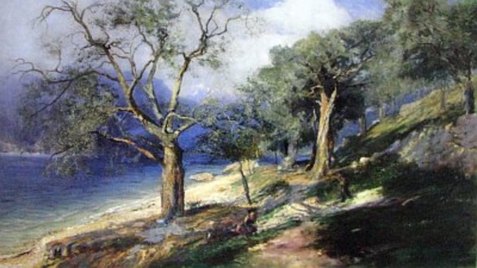 Gardské jezero, 1896 Gardské jezero, 1896