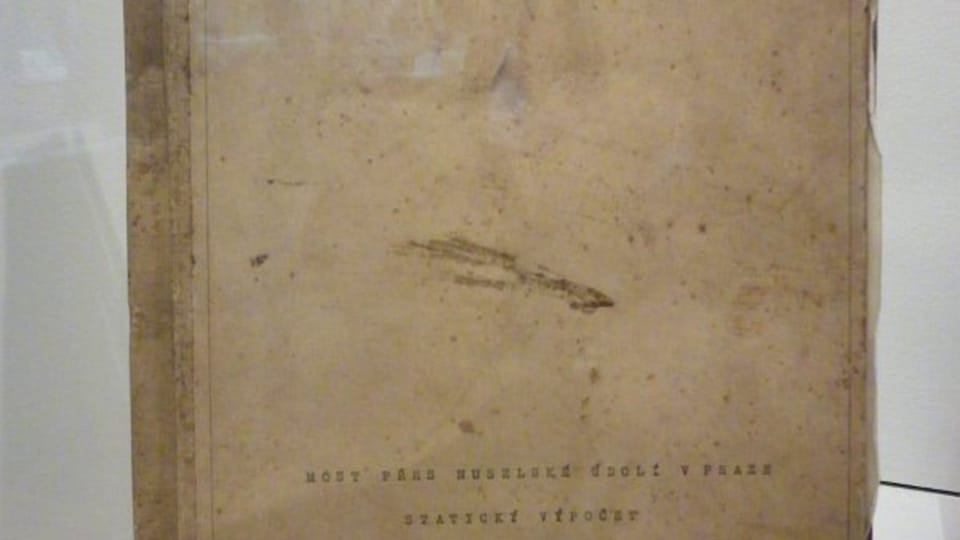 Dokumentace ke stavbě Nuselského mostu, foto: Zdeňka Kuchyňová Dokumentace ke stavbě Nuselského mostu, foto: Zdeňka Kuchyňová