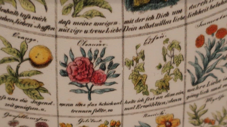 Nástěnný kalendář pražských pokojských na rok 1839, foto: Martina Schneibergová Nástěnný kalendář pražských pokojských na rok 1839, foto: Martina Schneibergová