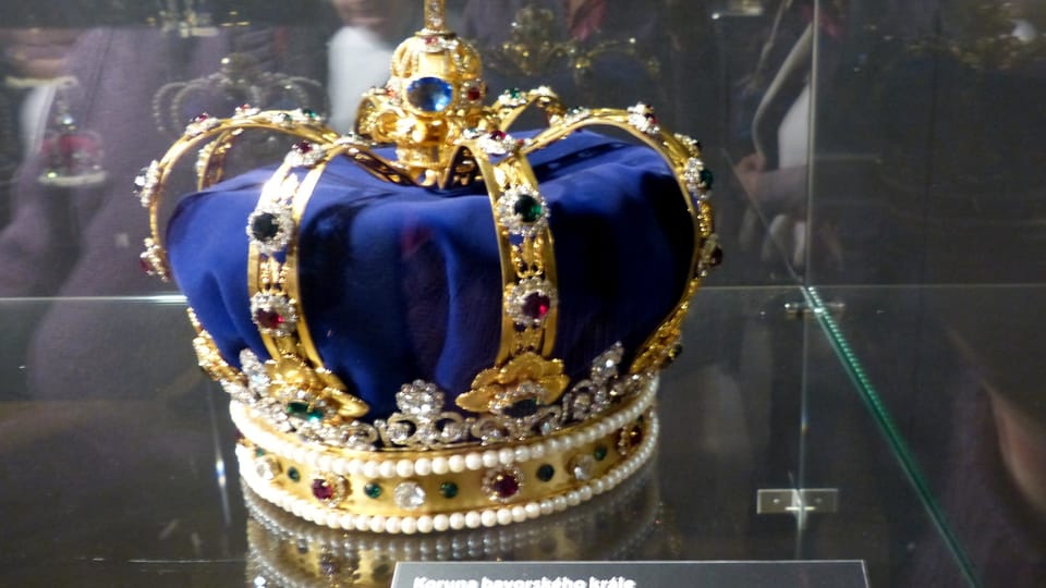 Koruna bavorského krále,  foto: Klára Stejskalová