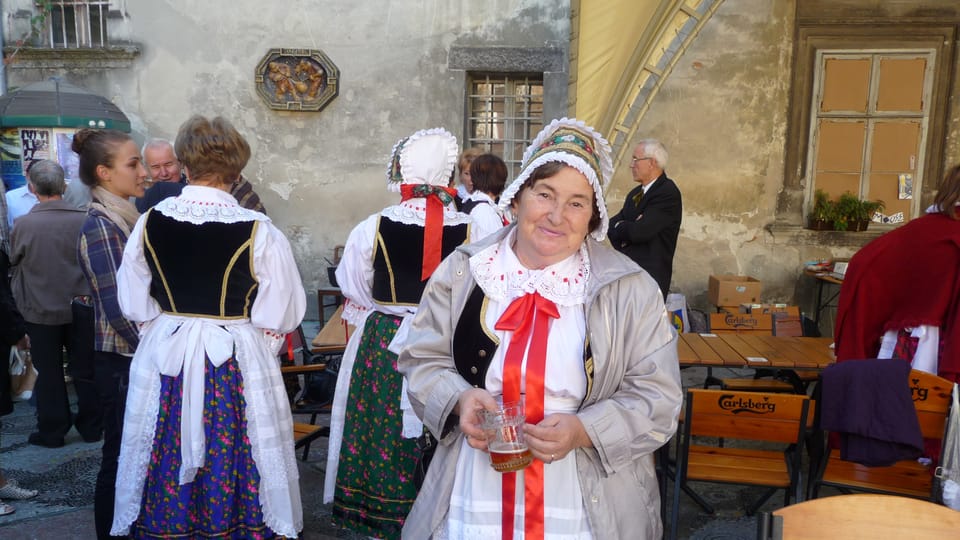 Krajané ve Lvově, foto: Milena Štráfeldová / Archiv ČRo 7 Krajané ve Lvově, foto: Milena Štráfeldová / Archiv ČRo 7