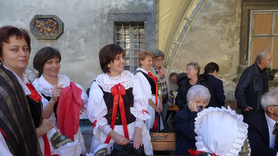 Krajané ve Lvově, foto: Milena Štráfeldová / Archiv ČRo 7 Krajané ve Lvově, foto: Milena Štráfeldová / Archiv ČRo 7