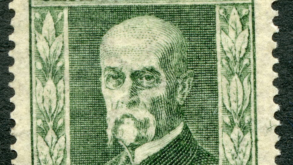 Tomáš Garrigue Masaryk, foto: archiv Poštovního muzea Tomáš Garrigue Masaryk, foto: archiv Poštovního muzea