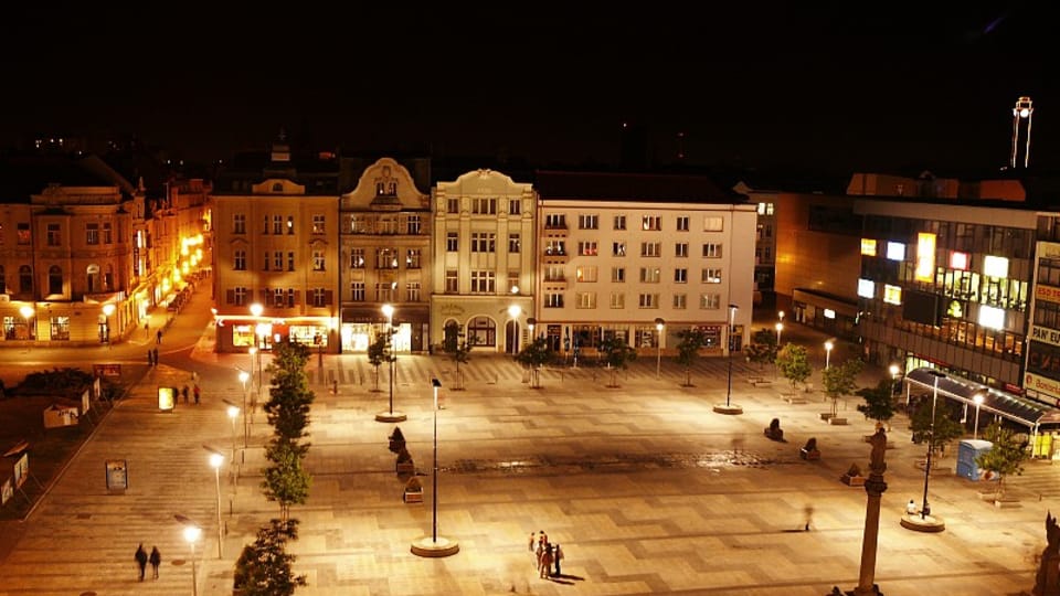 Ostrava, Masarykovo náměstí, foto: LabBrab, CC BY-SA 4.0 Ostrava, Masarykovo náměstí, foto: LabBrab, CC BY-SA 4.0