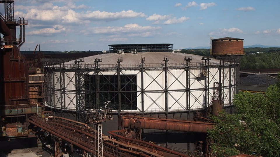Ostrava, plynojem, foto: Honza Chodec, CC BY-SA 3.0 Ostrava, plynojem, foto: Honza Chodec, CC BY-SA 3.0