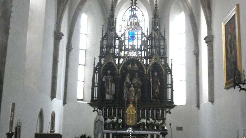 Kostel Narození Panny Marie, foto: Zdeňka Kuchyňová Kostel Narození Panny Marie, foto: Zdeňka Kuchyňová