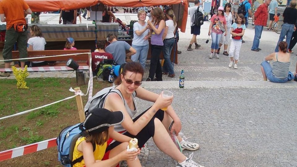 Pochod Praha - Prčice | Foto: Jana Huzilová, Český rozhlas Pochod Praha - Prčice | Foto: Jana Huzilová, Český rozhlas