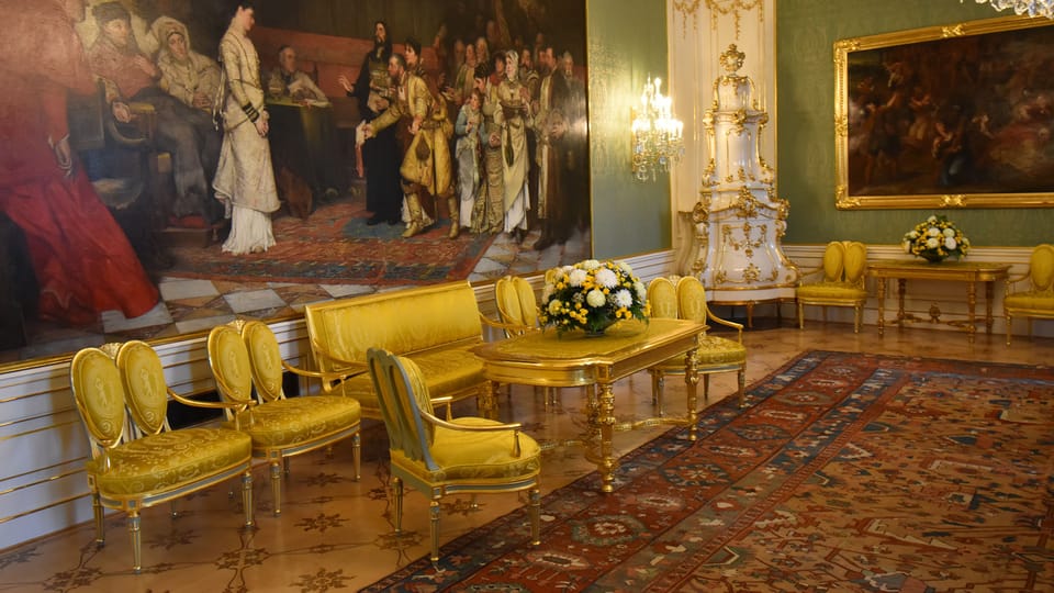 Brožíkův salon, foto: Ondřej Tomšů Brožíkův salon, foto: Ondřej Tomšů