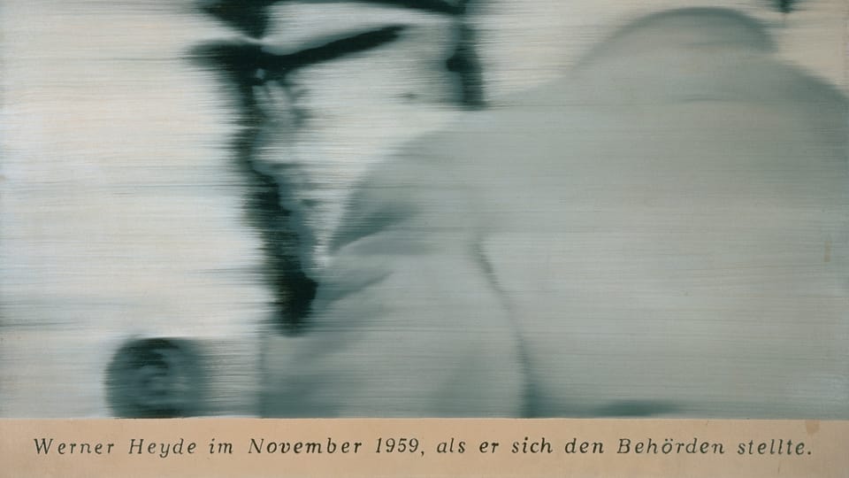 Gerhard Richter: Pan Heyde, foto: archiv Národní galerie v Praze Gerhard Richter: Pan Heyde, foto: archiv Národní galerie v Praze