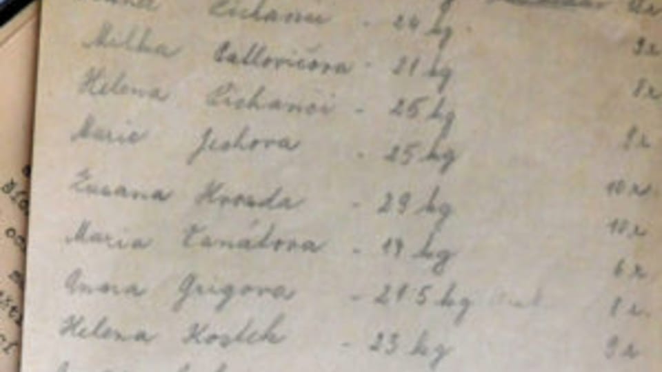 Seznam zachráněných dětí,  foto: archiv Post Bellum