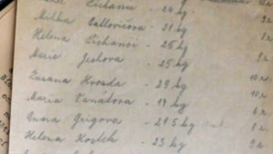 Seznam zachráněných dětí, foto: archiv Post Bellum Seznam zachráněných dětí, foto: archiv Post Bellum