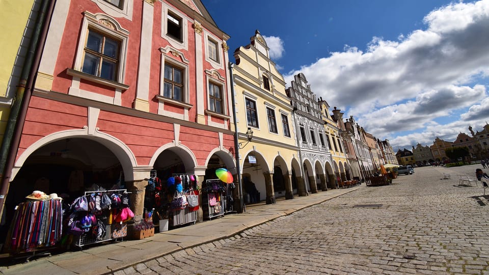 Hlavní telčské náměstí, foto: Ondřej Tomšů Hlavní telčské náměstí, foto: Ondřej Tomšů