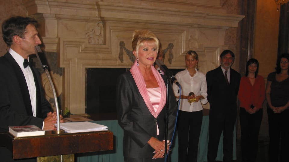 Podnikatelka Ivana Trump Podnikatelka Ivana Trump