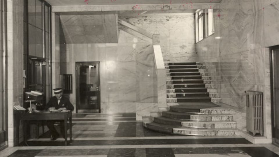 Proměny vstupní haly hlavní budovy. Foto: APF ČRo Proměny vstupní haly hlavní budovy. Foto: APF ČRo