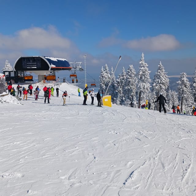 Skiareál Klínovec | Foto: Till Janzer, Radio Prague International