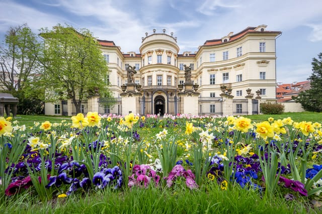 Kunsthistorik Emanuel Poche považuje Lobkovický palác za Alliprandiho vrcholné dílo v Čechách | Foto: Václav Bacovský,  Velvyslanectví SRN v Praze