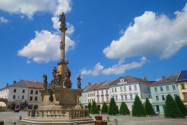 Náměstí T. G. Masaryka v Moravské Třebové,  foto: Anton Kajmakov