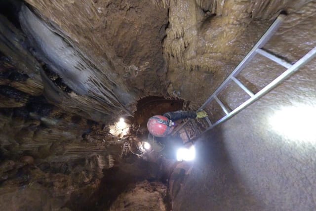 Skenování Koněpruských jeskyní | Foto: Jiří Šindelář,  Geo-cz