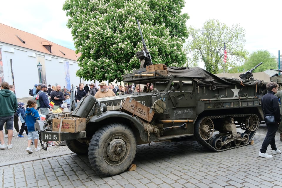 Vojenská technika americké armády | Foto: Bohumil Šimčík, Radio Prague International Vojenská technika americké armády | Foto: Bohumil Šimčík, Radio Prague International