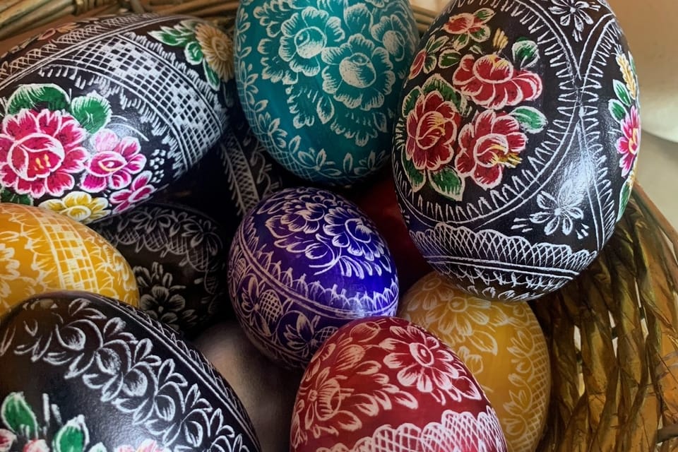 Velikonoční vajíčka z Borkovan | Foto: Štěpánka Kadlečková,  Český rozhlas