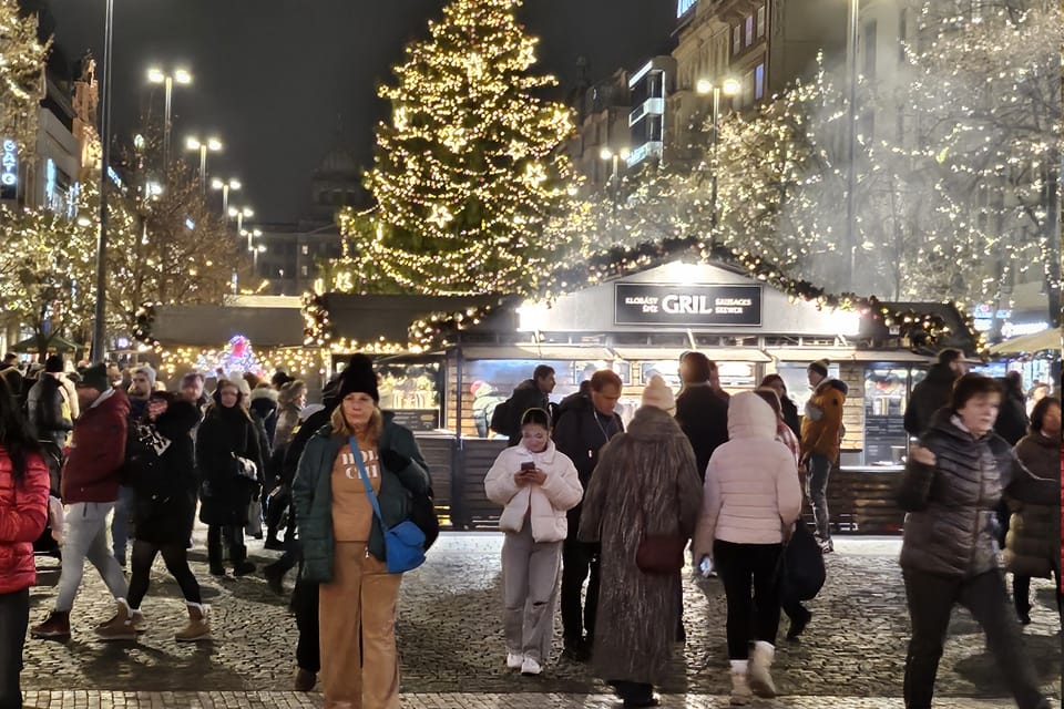 Trh na Václavském náměstí | Foto: Klára Stejskalová,  Radio Prague International